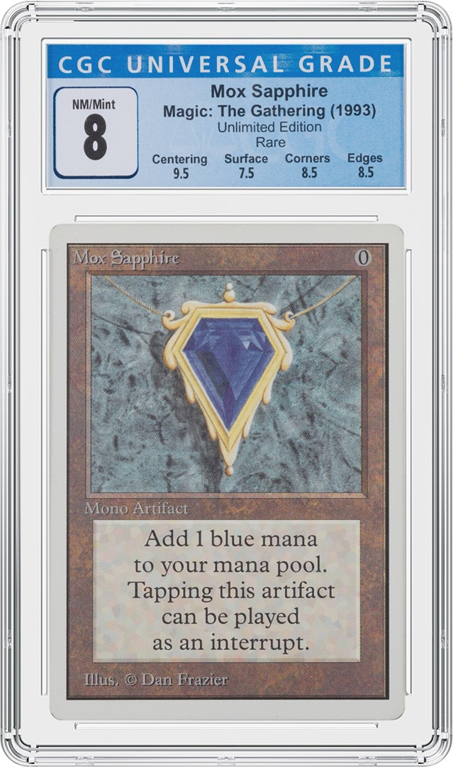 CGC Trading Cards Featured Card of the Month: Mox Sapphire | CGC