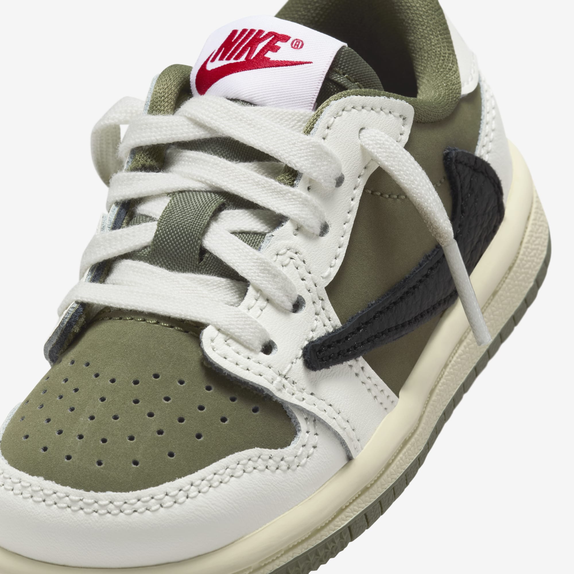 Travis Scott Air Jordan 1 Low OG Medium Olive/Black/Sail/Muslin