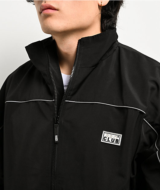 Pro Club Heavyweight Black Zip Track Jacket | Zumiez