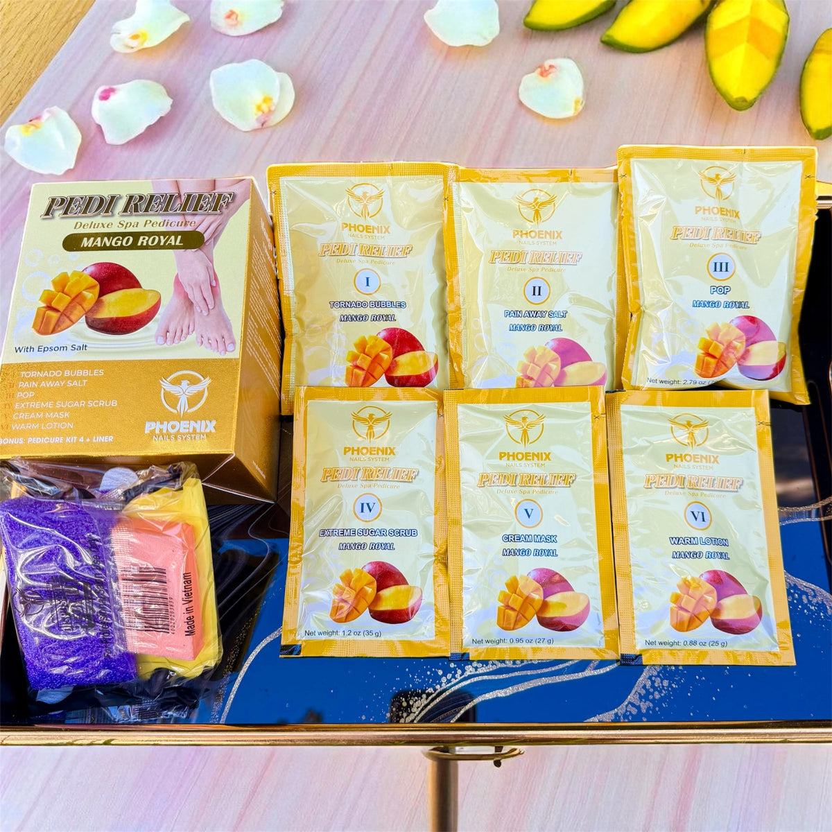 Free Shipping] Pain Away PEDI RELIEF Pedicure Super Deluxe 11