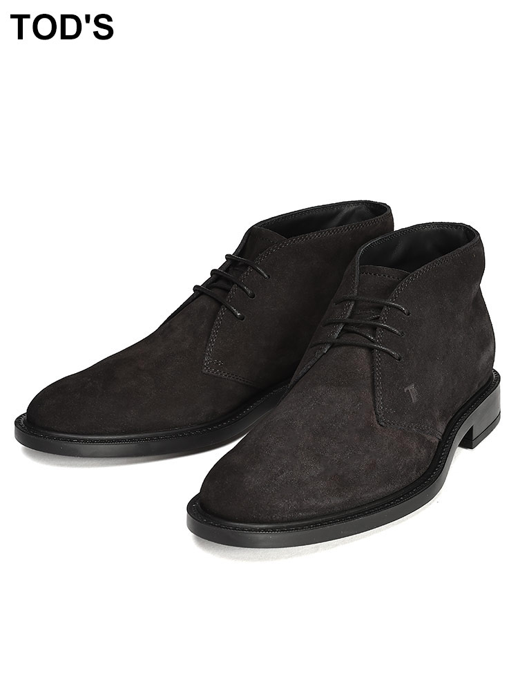 TOD'S (トッズ ) レザー チャッカブーツ TDXXM45A00D80RE メンズ 5(IT