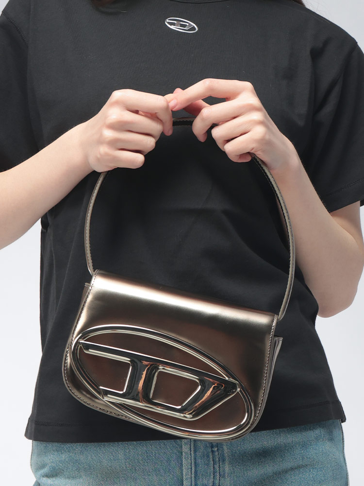 DIESEL (ディーゼル) Dロゴ 2WAY ハンドバッグ 1DR M DSLX08396PS202