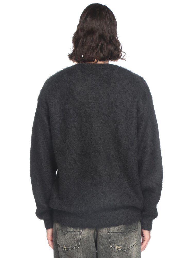 AURALEE (オーラリー) モヘヤ クルーネック ニット AURALEEA24AP03K