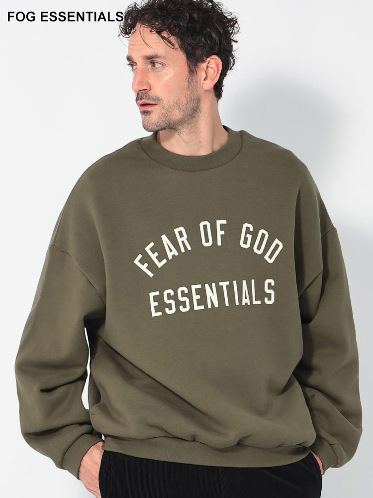 FOG ESSENTIALS (エフオージーエッセンシャルズ) 裏起毛 ロゴ ポケット