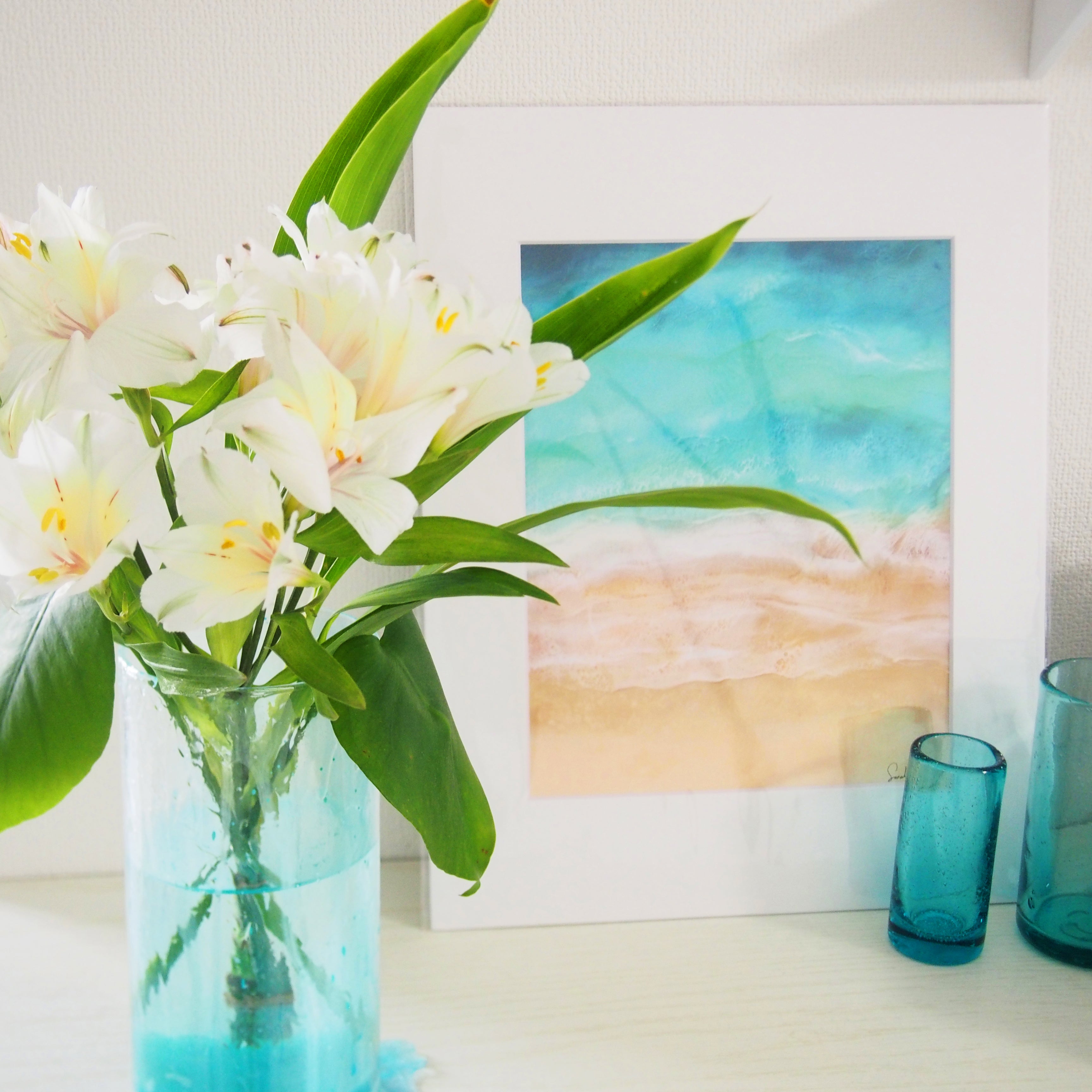 Sarah Caudle / サラカードル】”Create Change”Matted Print – Sarah