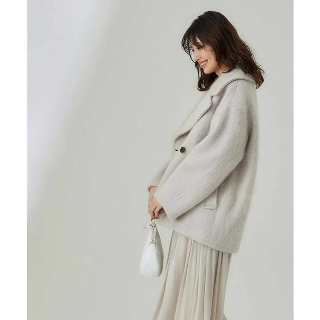 トゥエルブアジェンダ 12Twelve Agenda モヘヤシャギーPコート