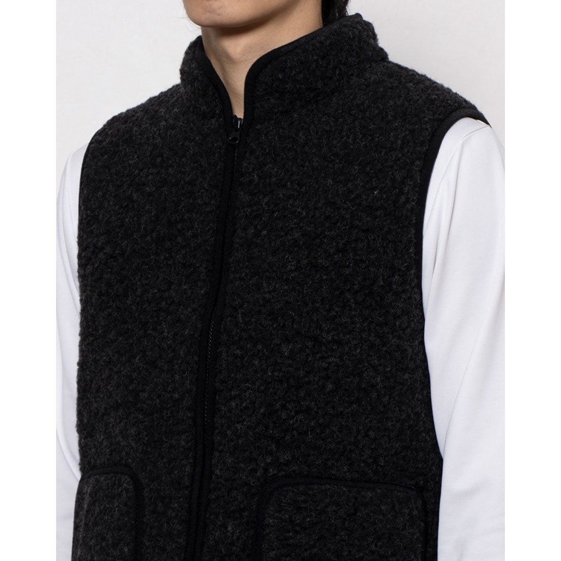 コールドブレーカー COLDBREAKER ボアベスト （Black） -靴