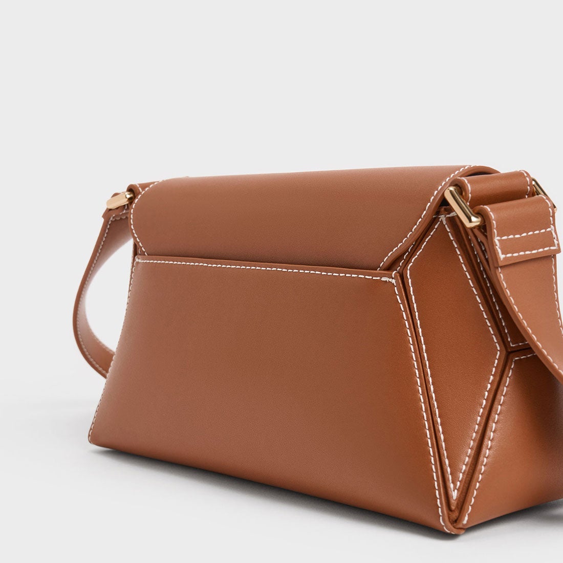 CHARLES & KEITH Nasrin ナスリン ジオメトリックショルダーバッグ