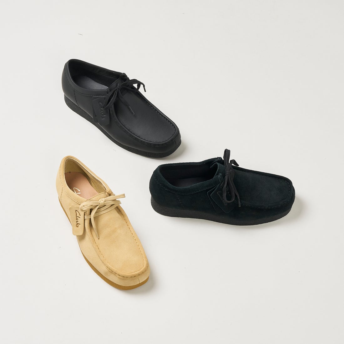 WallabeeEVO WP / ワラビーエヴォウォータープルーフ（ブラックレザー