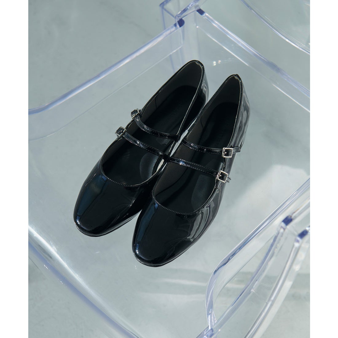 アダム エ ロペ ADAM ET ROPE' メリージェーンパンプス （ブラック（01