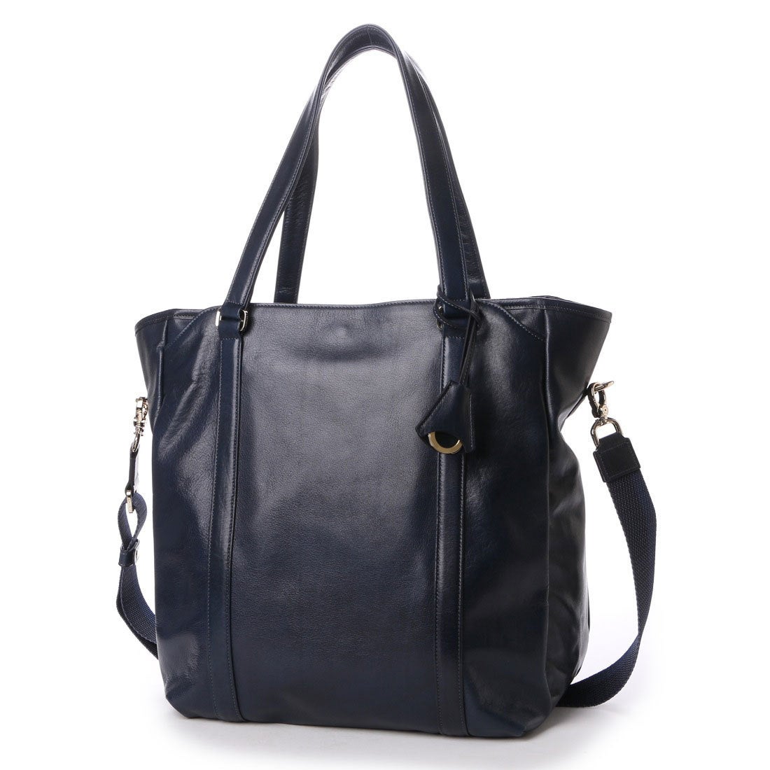 アニアリ aniary アンティークレザートート （ダークブルー） -靴