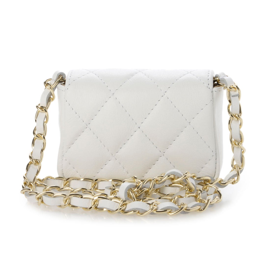 アンドレアカルドネ Andrea Cardone キルティングミニショルダーバッグ