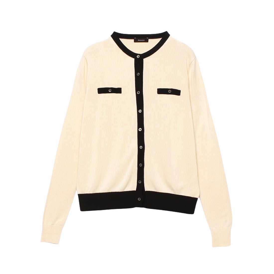 アニュアンス anuans シルクブレンドアンサンブルニット （IVORY