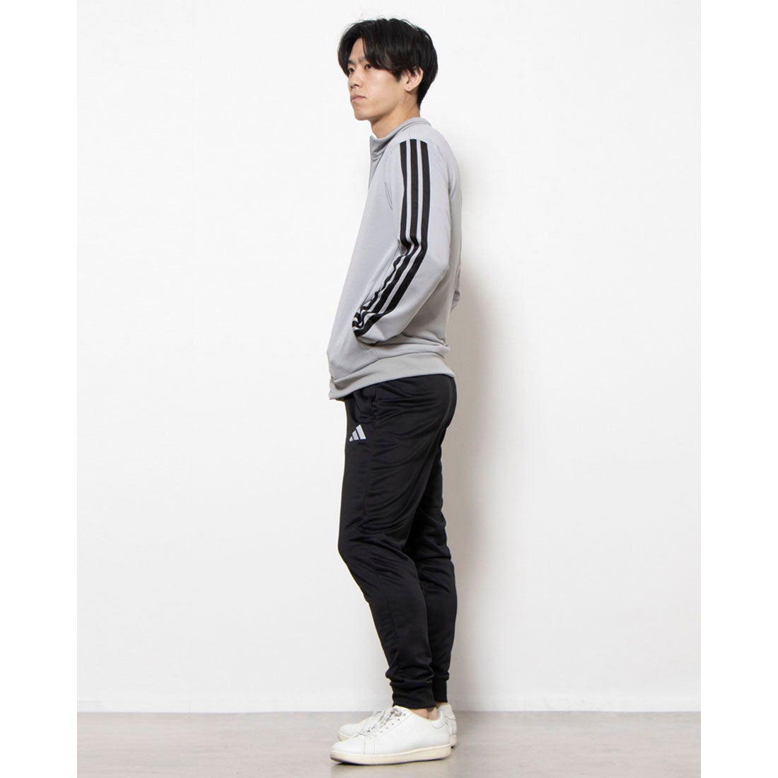 アディダス adidas メンズ ジャージ上下セット M 3S スウェットスーツ