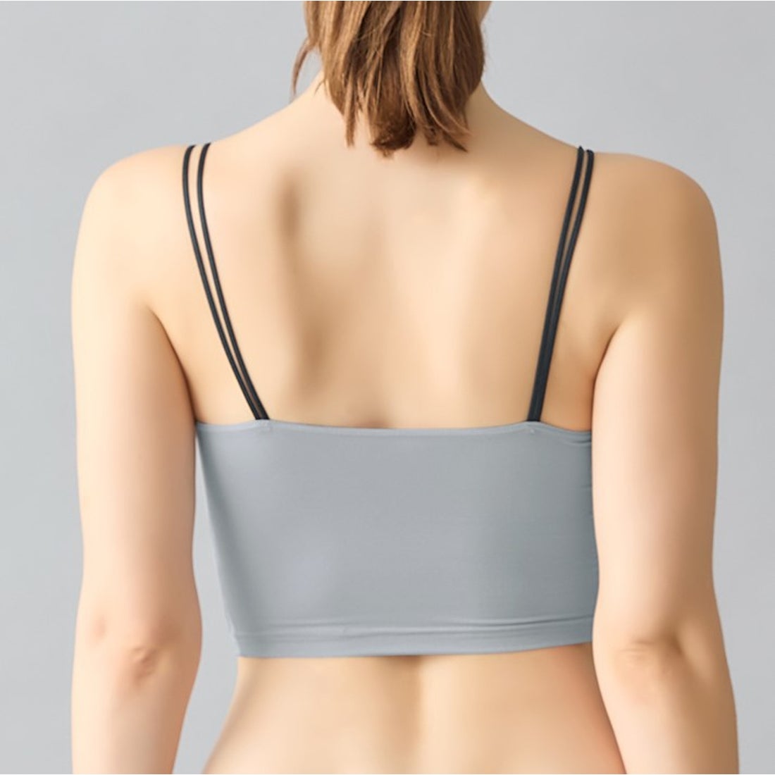 アディダス adidas 【吸汗速乾】ブラキャミソール （クリアグレー