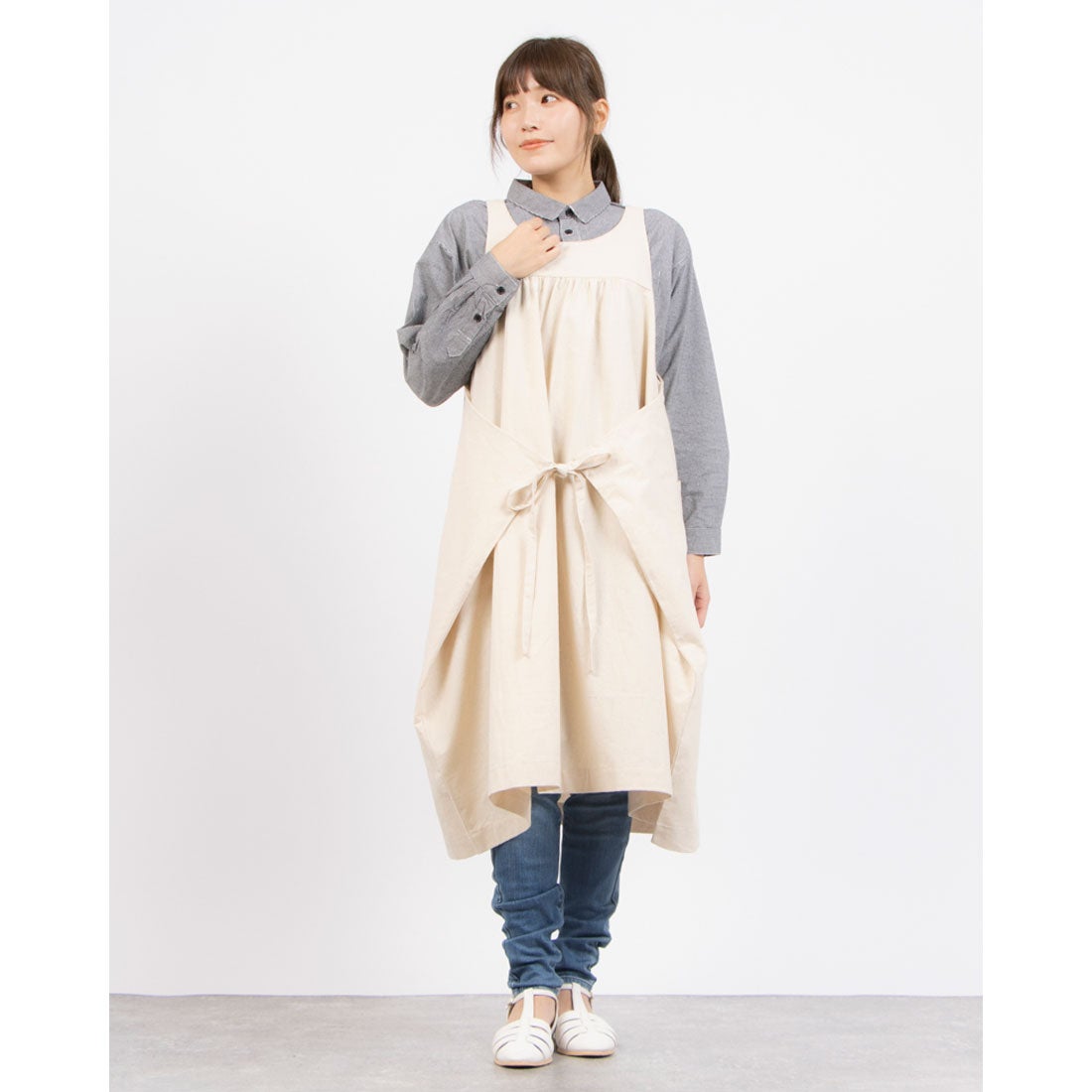 クラウドナイン Cloudnine 4WAYタブリエワンピースエプロン