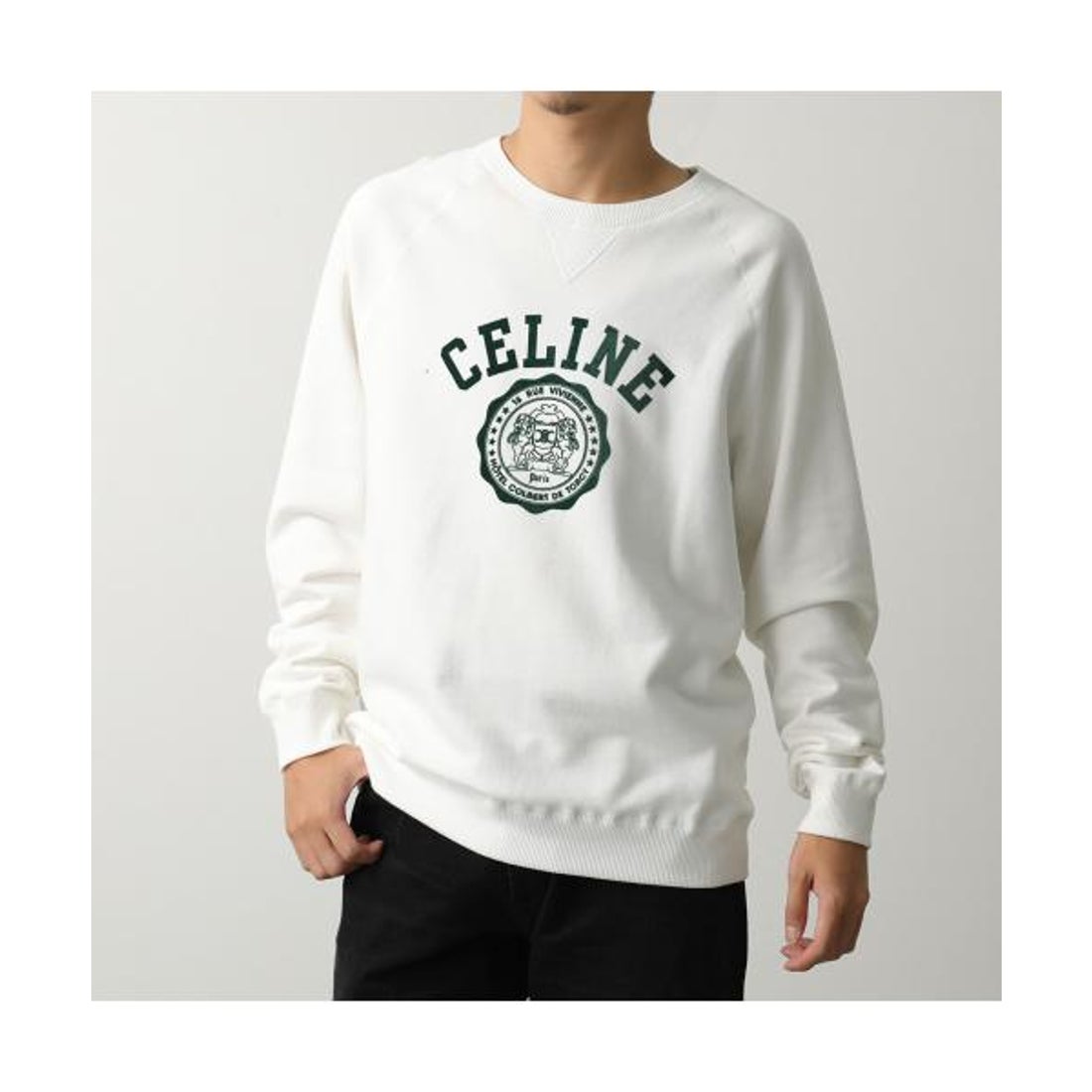 セリーヌ CELINE CELINE トレーナー RY07E670Q.FYW0 スウェット （FYW0