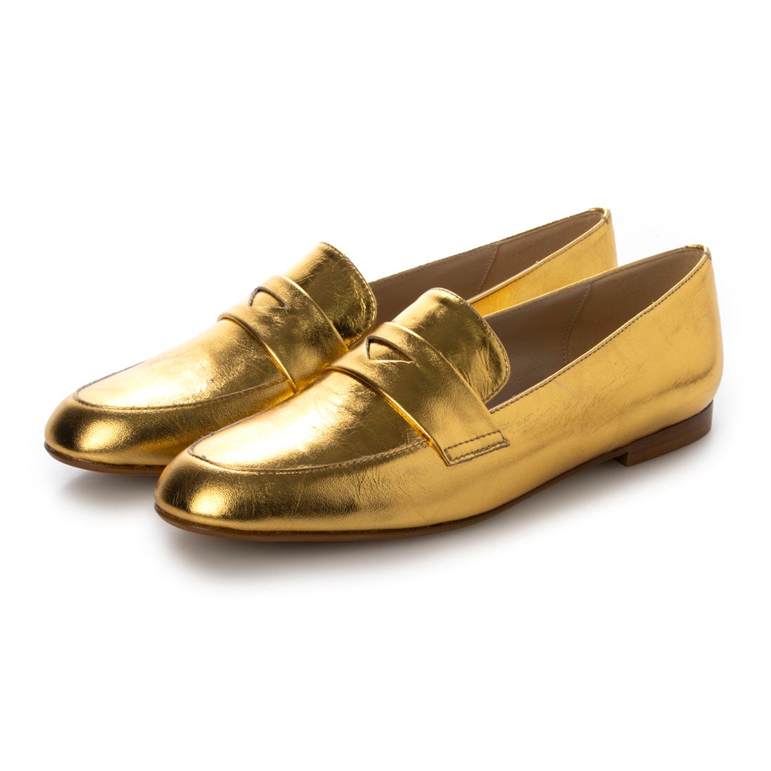 ファビオルスコーニ FABIO RUSCONI ラウンドトウベーシックローファー