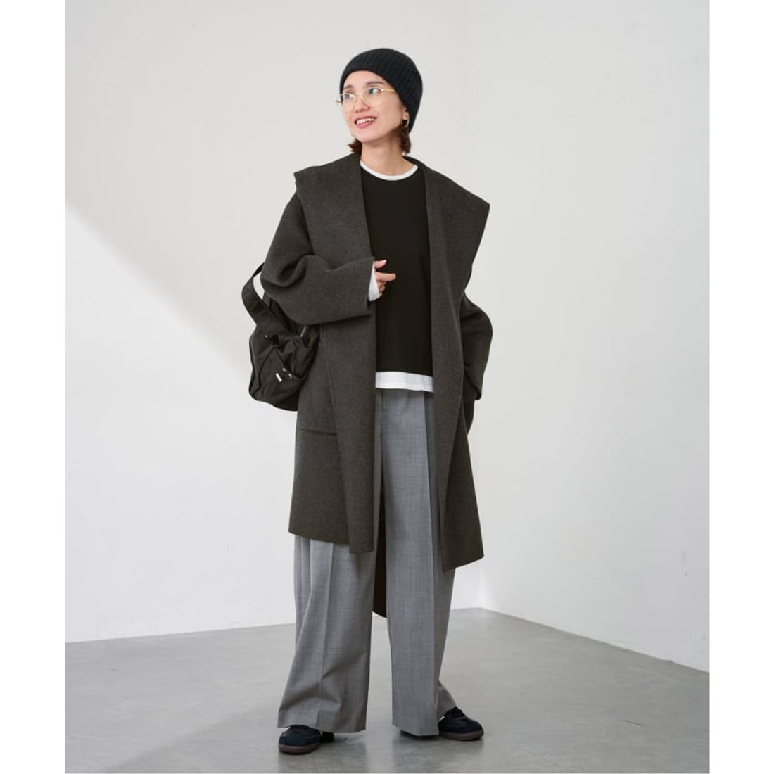 フレームワーク FRAMeWORK ≪≫SUPER160'sフーディショートコート