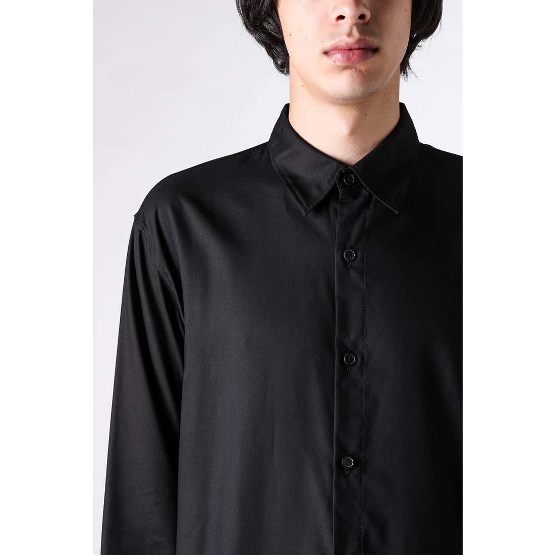 Ground Y Uneven Shirt （BLACK） - Osaka / Kyoto Stores, Ship