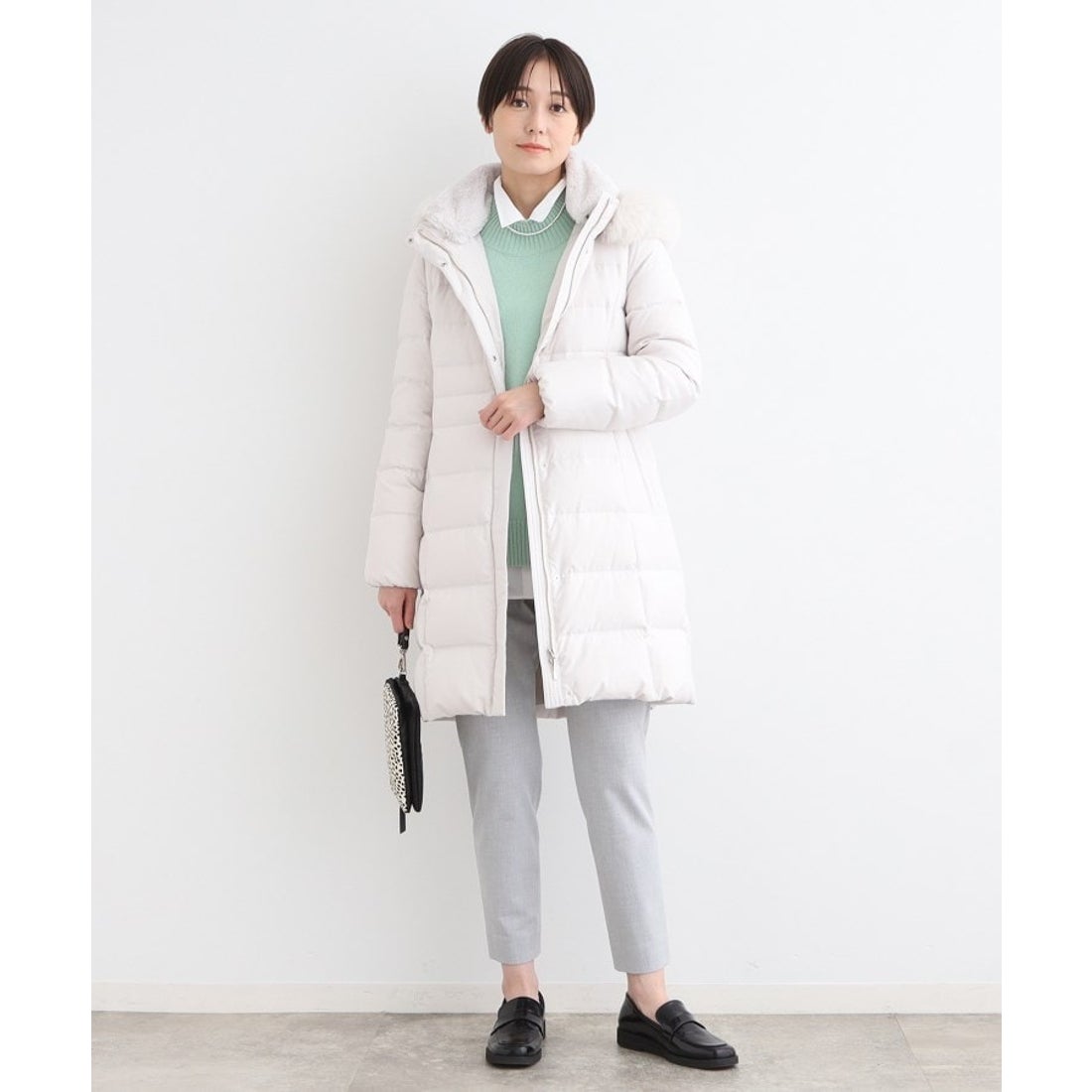 インディヴィ INDIVI 【名品／撥水／抗菌防臭】ロング リサイクル