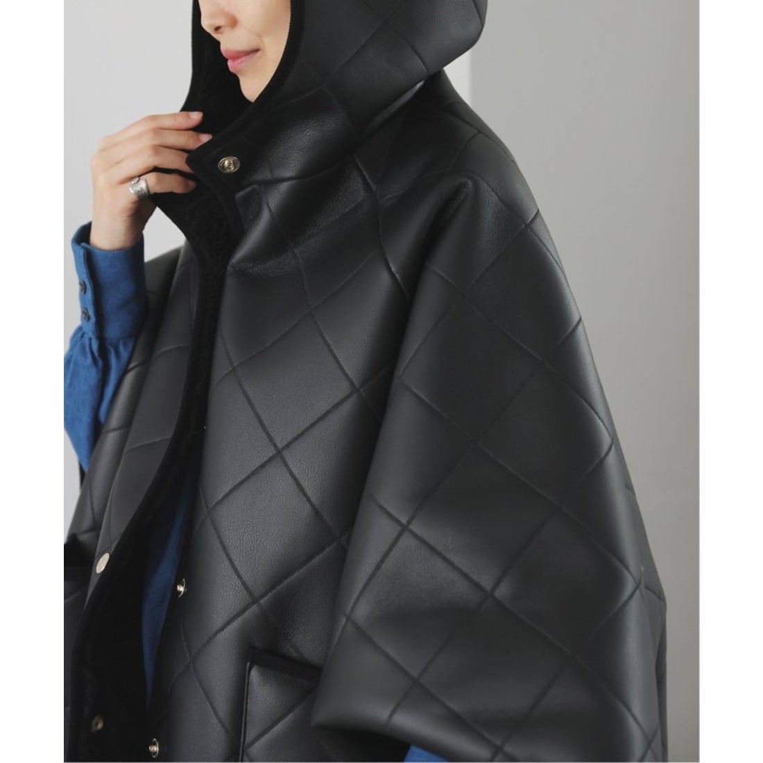 イエナ IENA MACKINTOSH/マッキントッシュ 別注 LYNESS ポンチョ