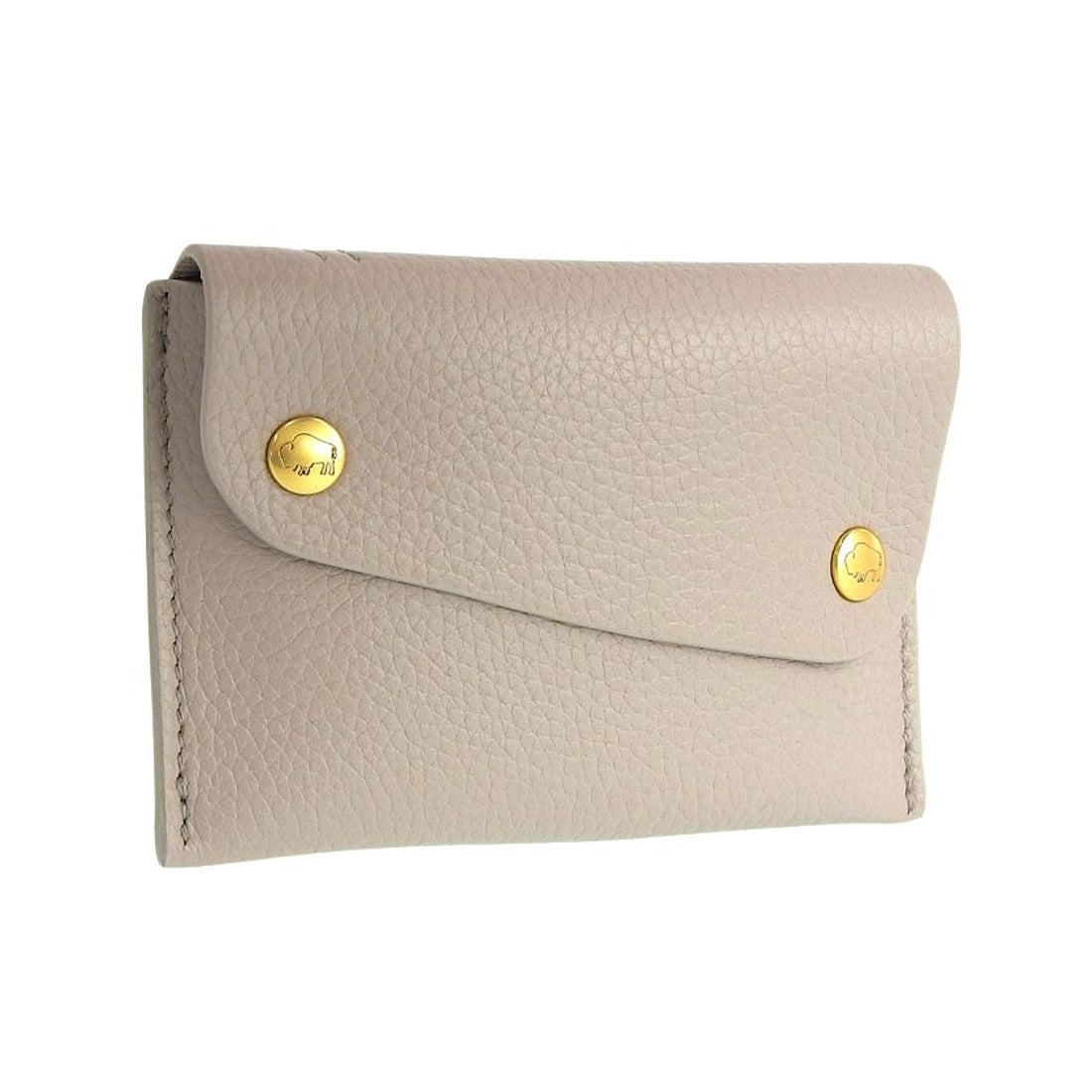 イル ビゾンテ IL BISONTE カードケース （グレー系） - ファッション