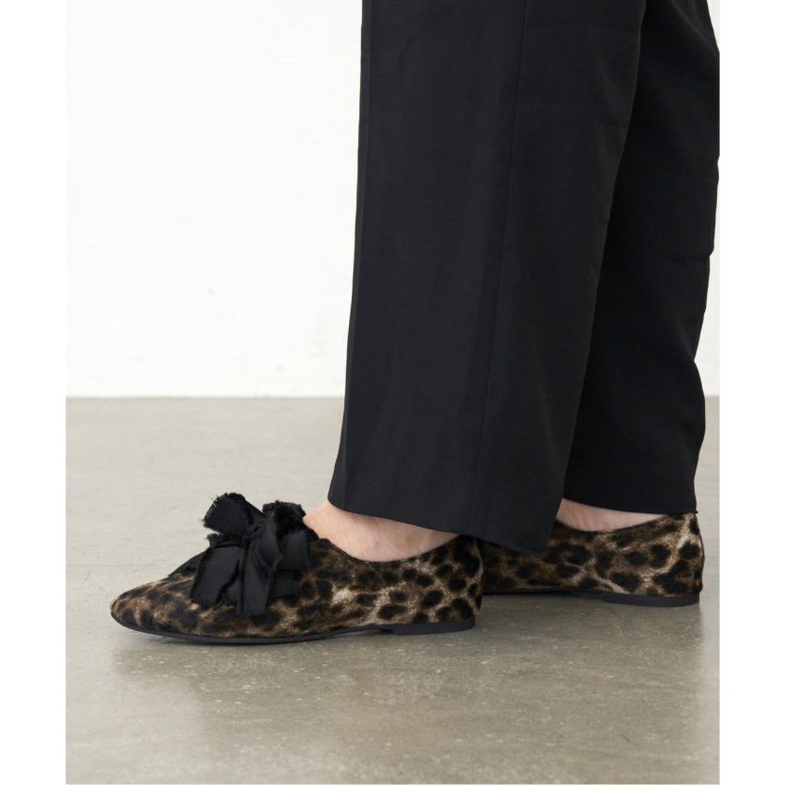 ル タロン LE TALON 《追加》GRISEサテンリボンバレリーナ （キャメル