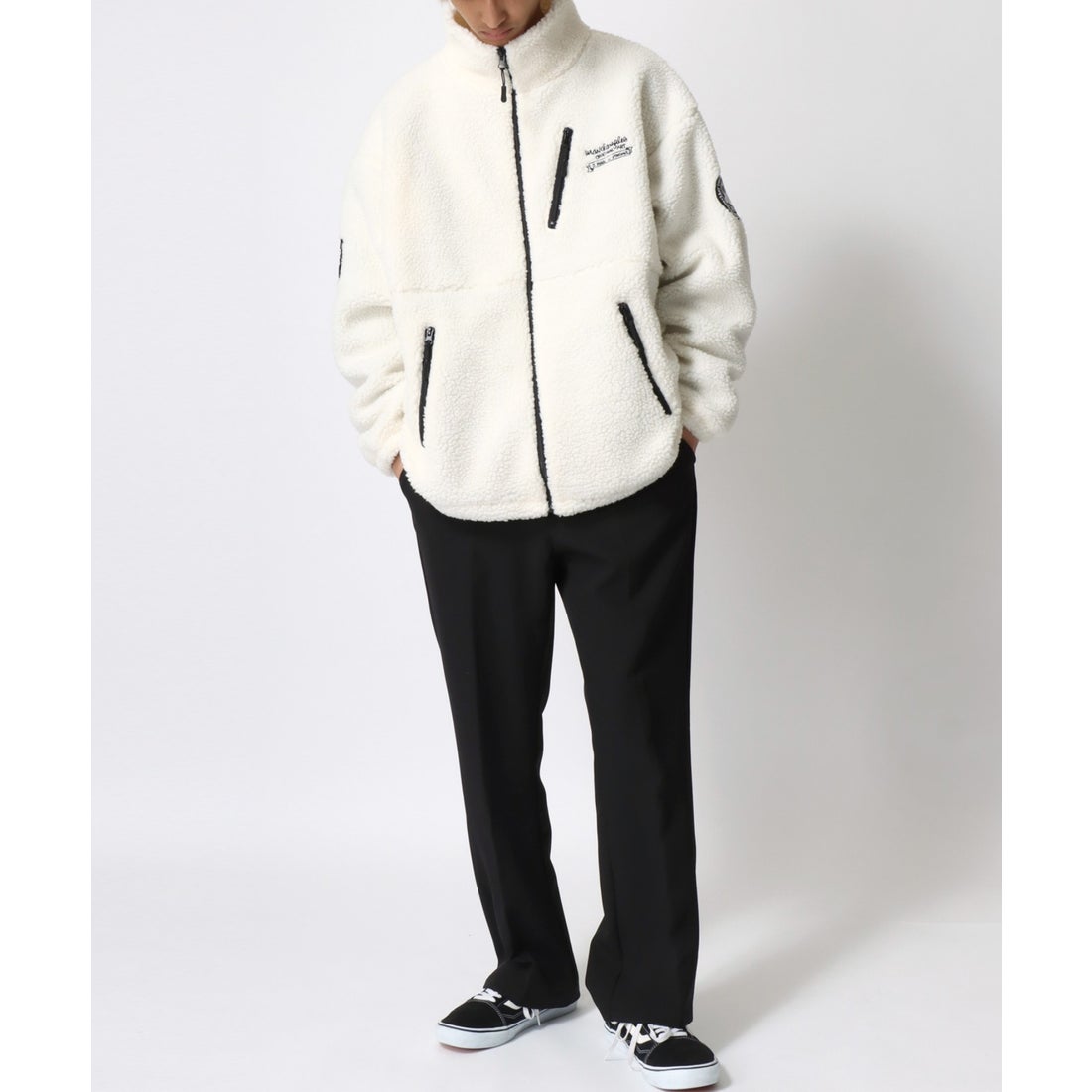 マークゴンザレス Mark Gonzales 別注 オーバーサイズ シープボア