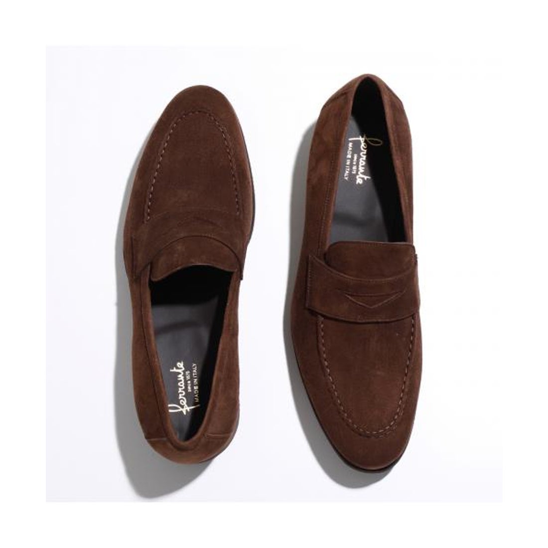 フェランテ FERRANTE FERRANTE ローファー ISEO CAMOSCIO スウェード