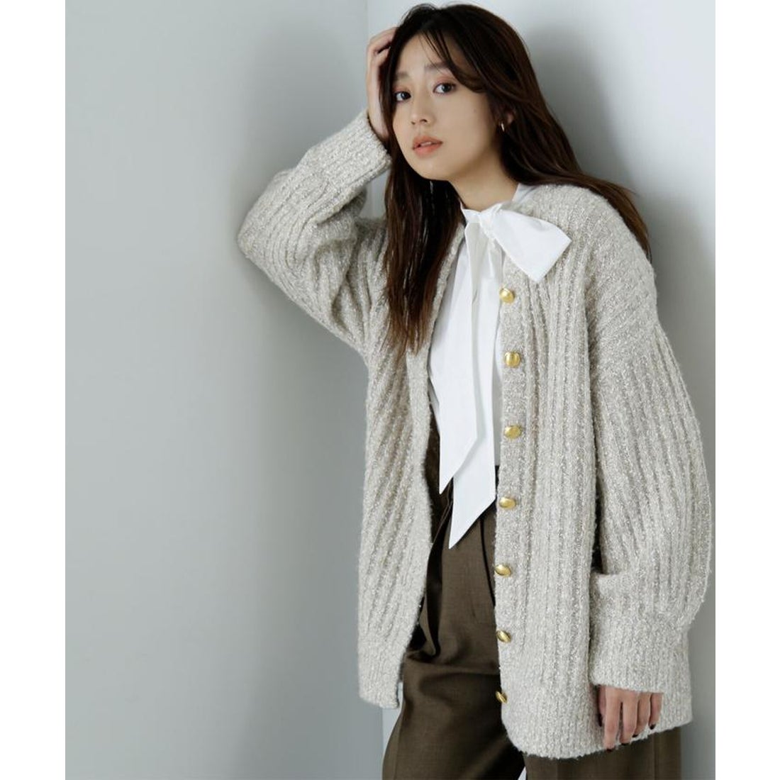 ナチュラルビューティーベーシック NATURAL BEAUTY BASIC ツイードミニ