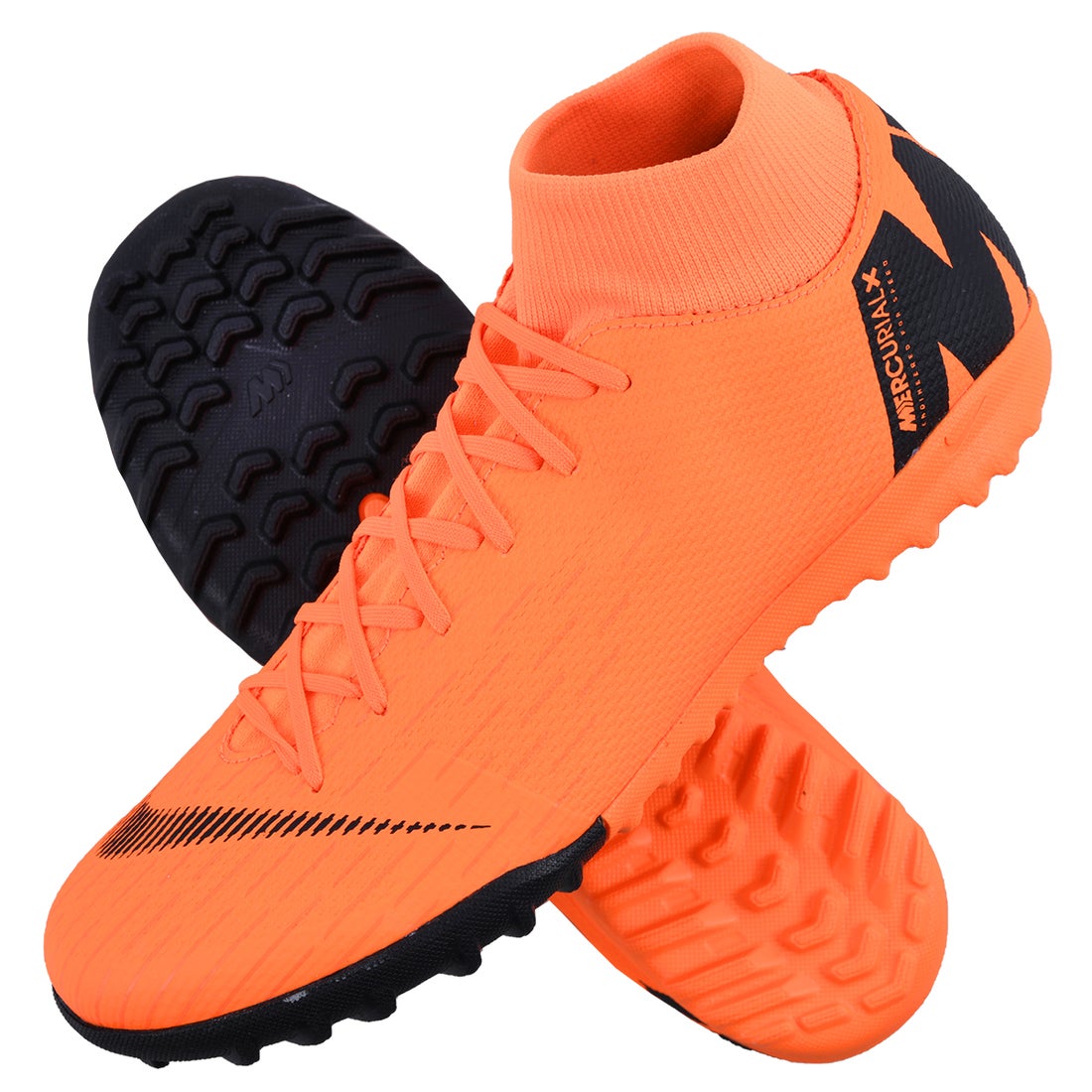 NIKE ナイキ スーパーフライ X 6 アカデミー TF(オレンジ×ブラック