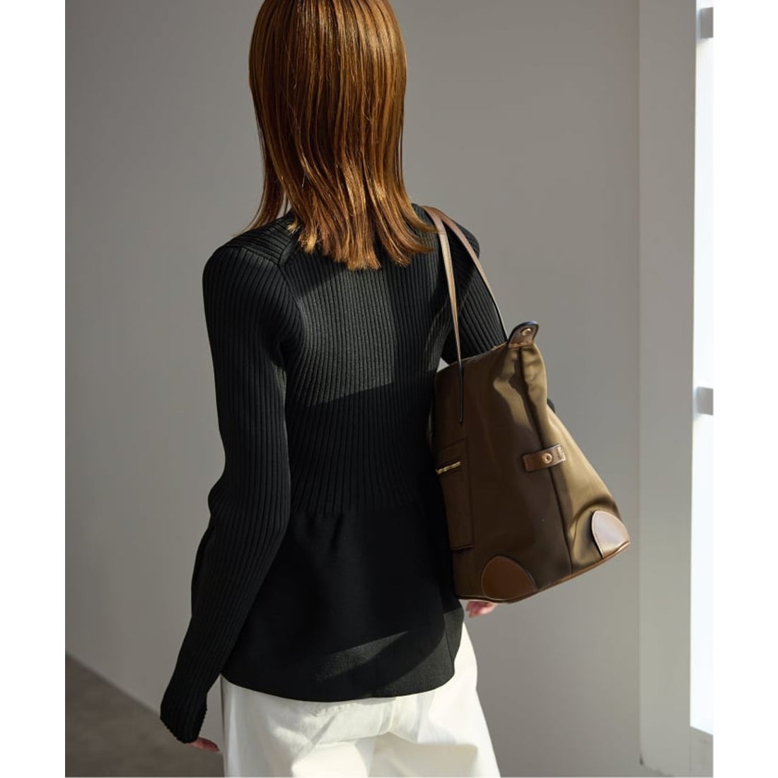 スローブ イエナ SLOBE IENA 《予約》Vネックペプラムカーディガン