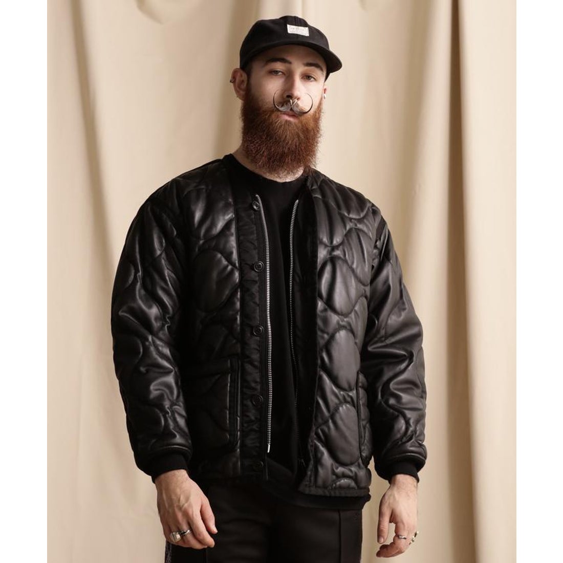 ショット Schott QUILTED LINNER LEATHER JACKET/キルティングライナー
