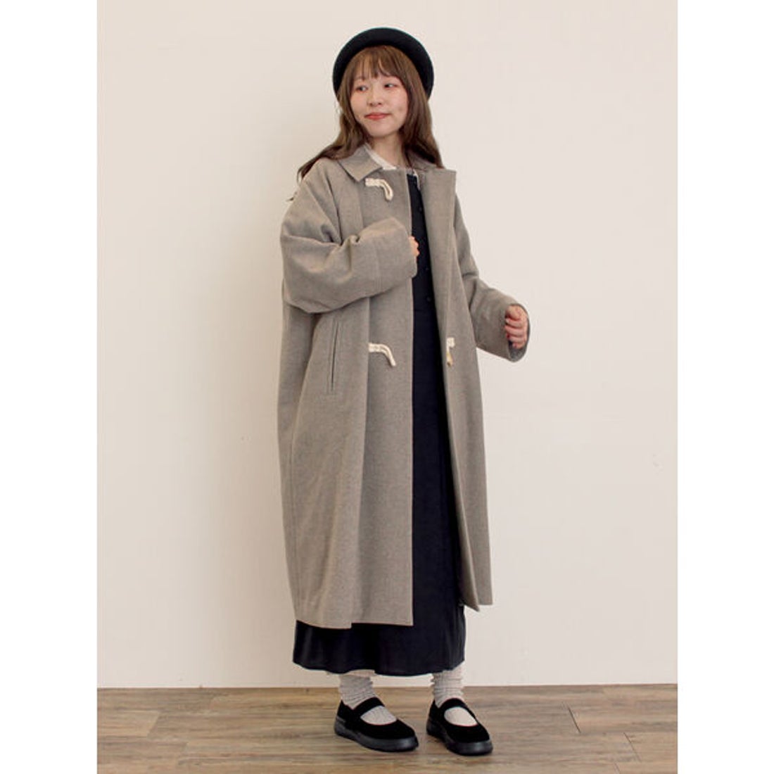 サマンサ モスモス Samansa Mos2 [タスマニアウール]2WAY襟ロング