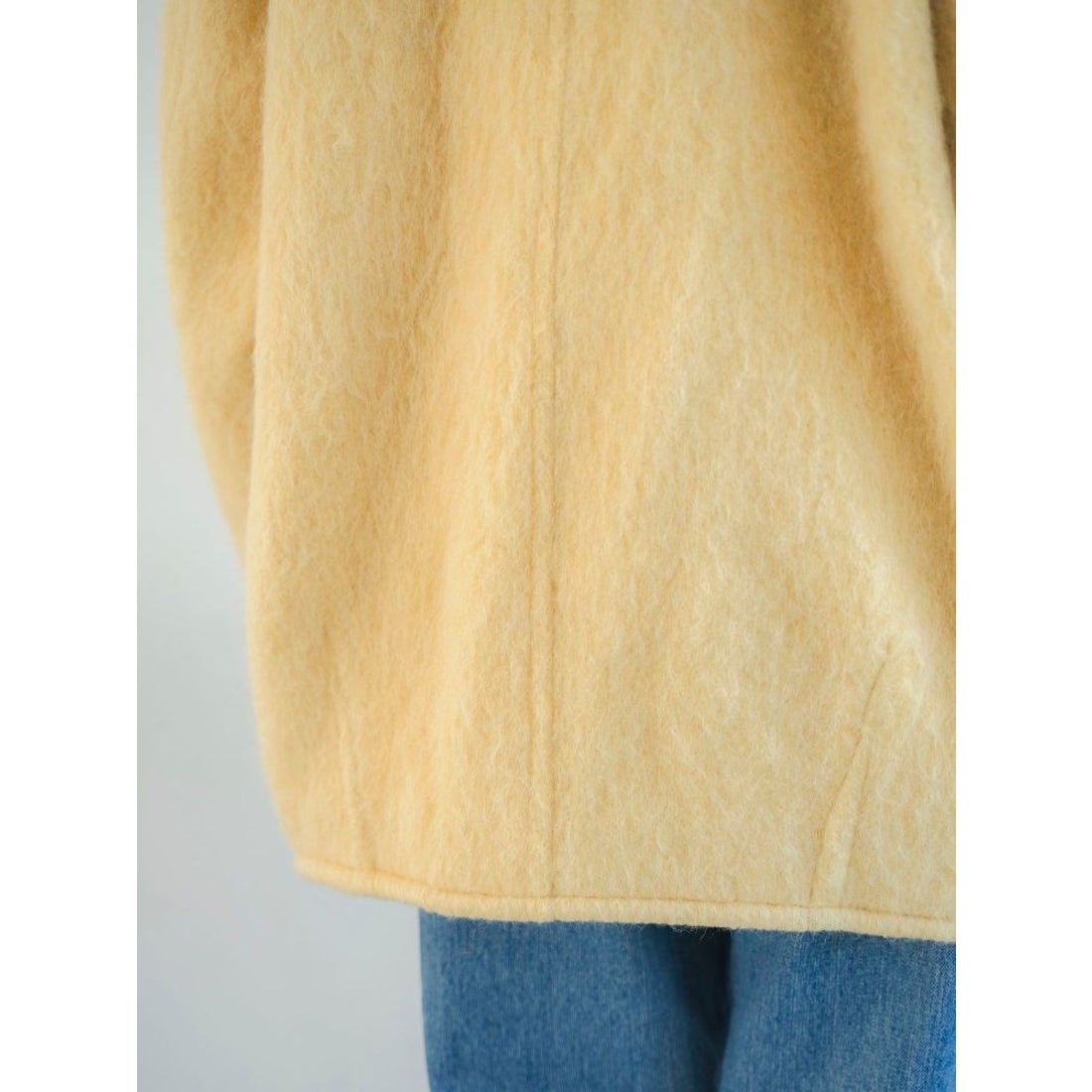 アングリッド Ungrid アルパカ混ミドル丈スタンドカラーコート