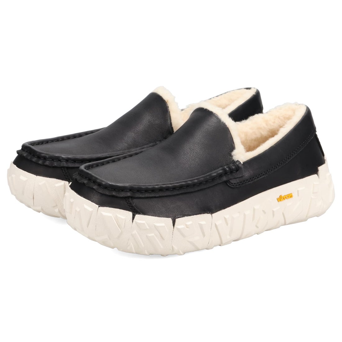 アグ UGG スリッポン ローファー アスコット ラップ テック ノアール