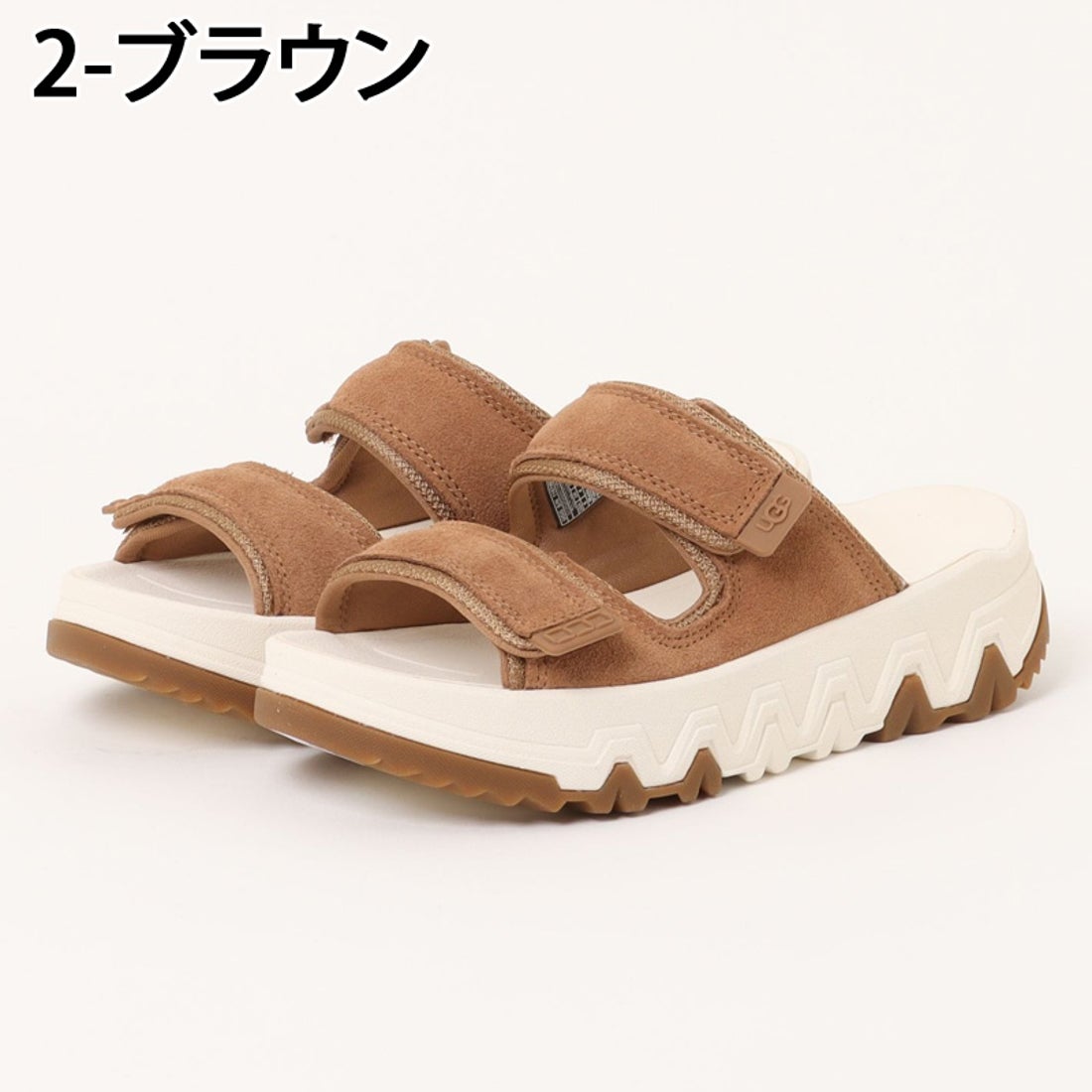 アグ UGG キャップトレイルストラップ スライドサンダル 厚底 CapTrail