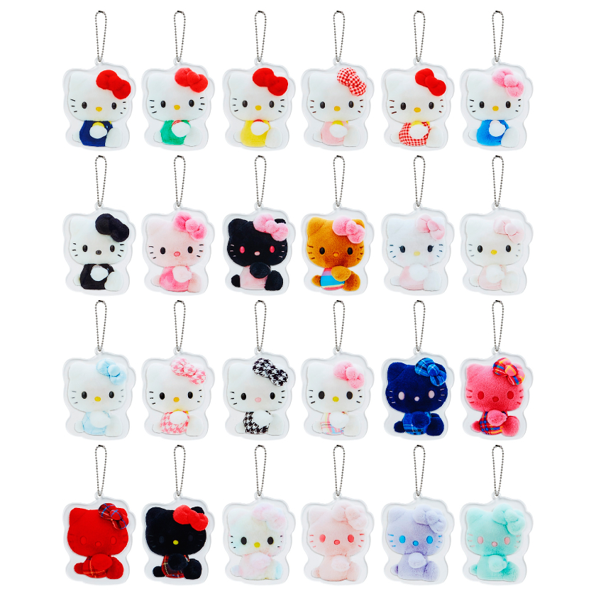 ハローキティ50周年を記念したぬいぐるみコレクション＆シークレット