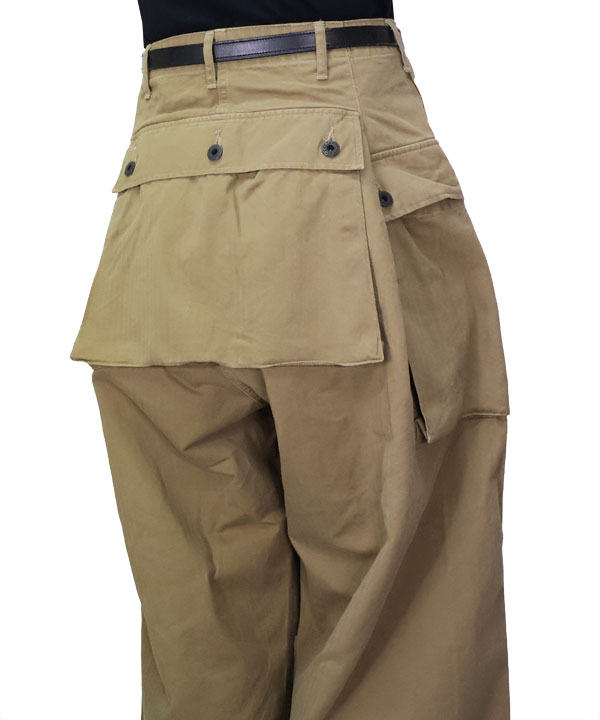 KAPITAL キャピタル ヘリンボン ジャンボ モンキーパンツ - SE7EN