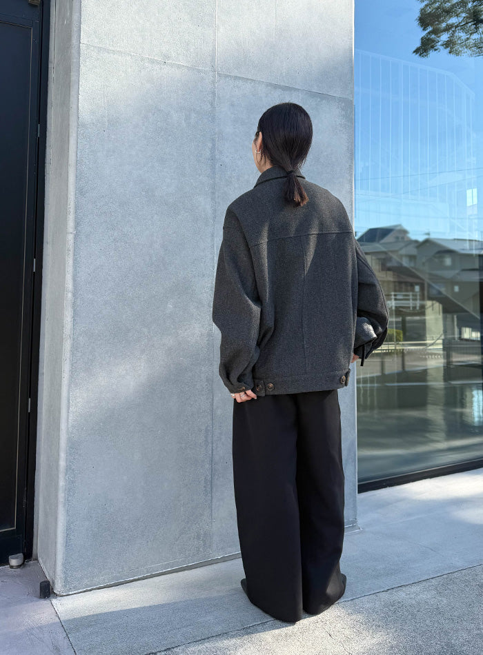 ビッグシルエットミドルコート【by SON】 – SELECT MOCA