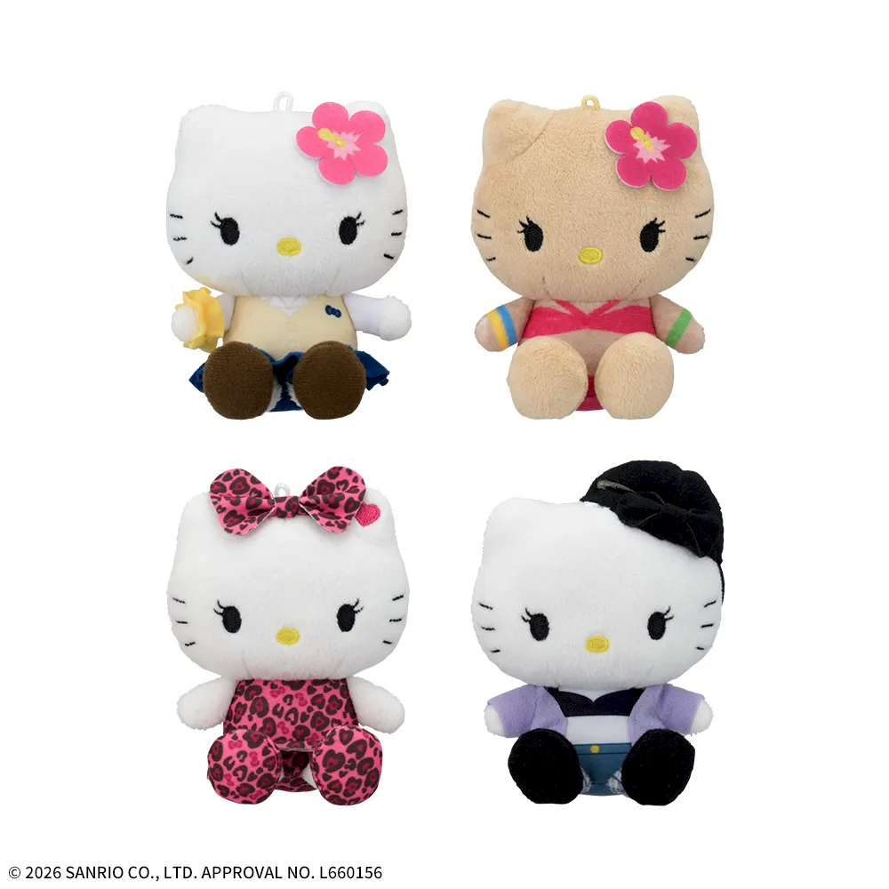 ハローキティ マスコット ×〇×〇ギャル｜プライズ・くじ・グッズ情報