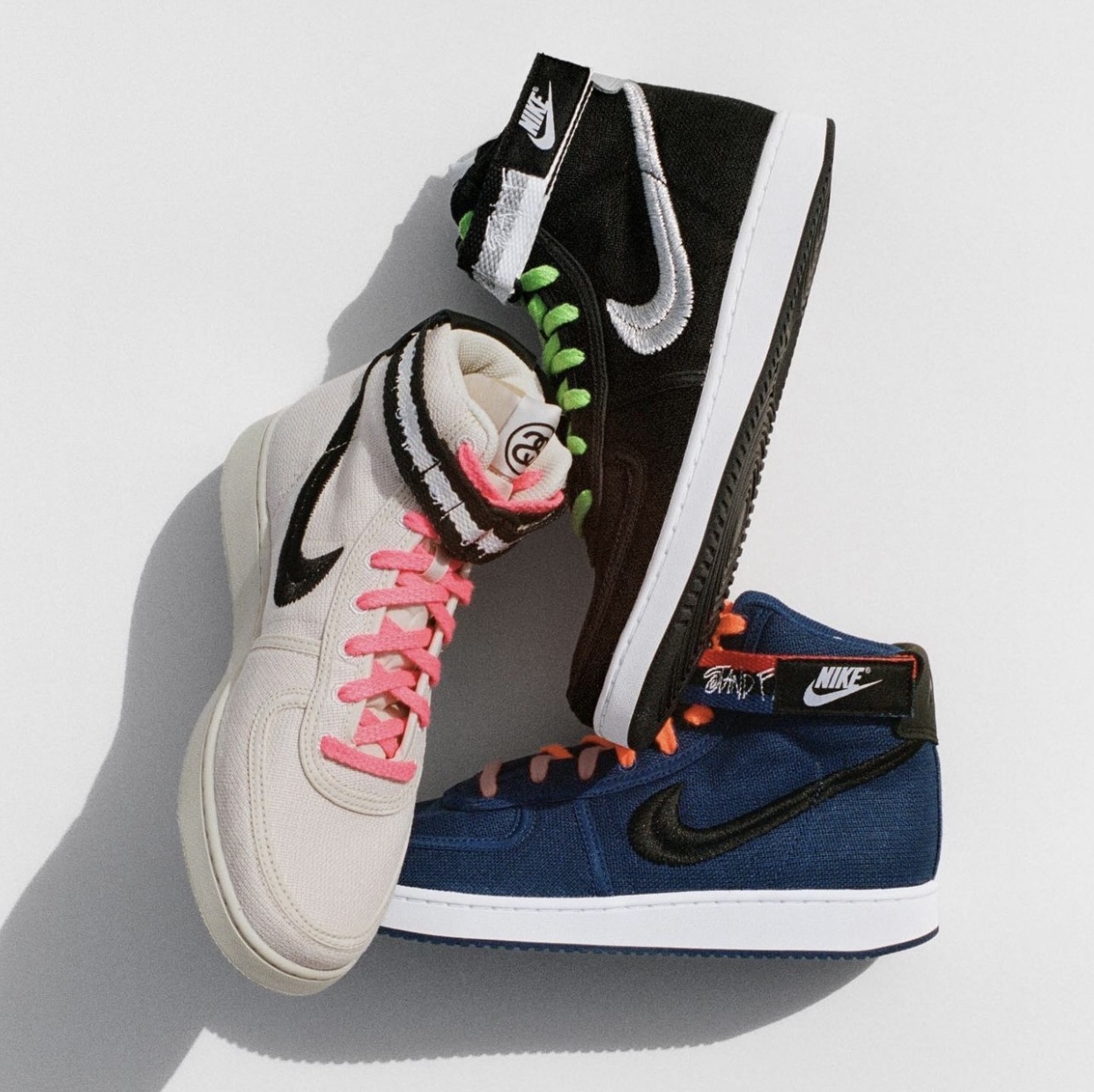 2023年6月10日発売Stussy x Nike Vandal High | Shot Clock