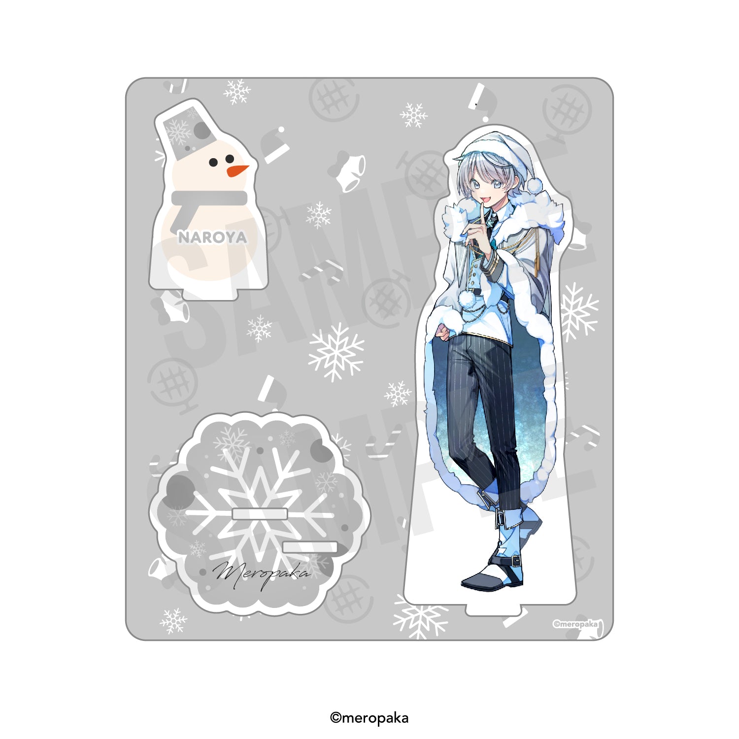 2月中旬頃発送予定］アクリルスタンド めろんめろでぃーver. なろ屋