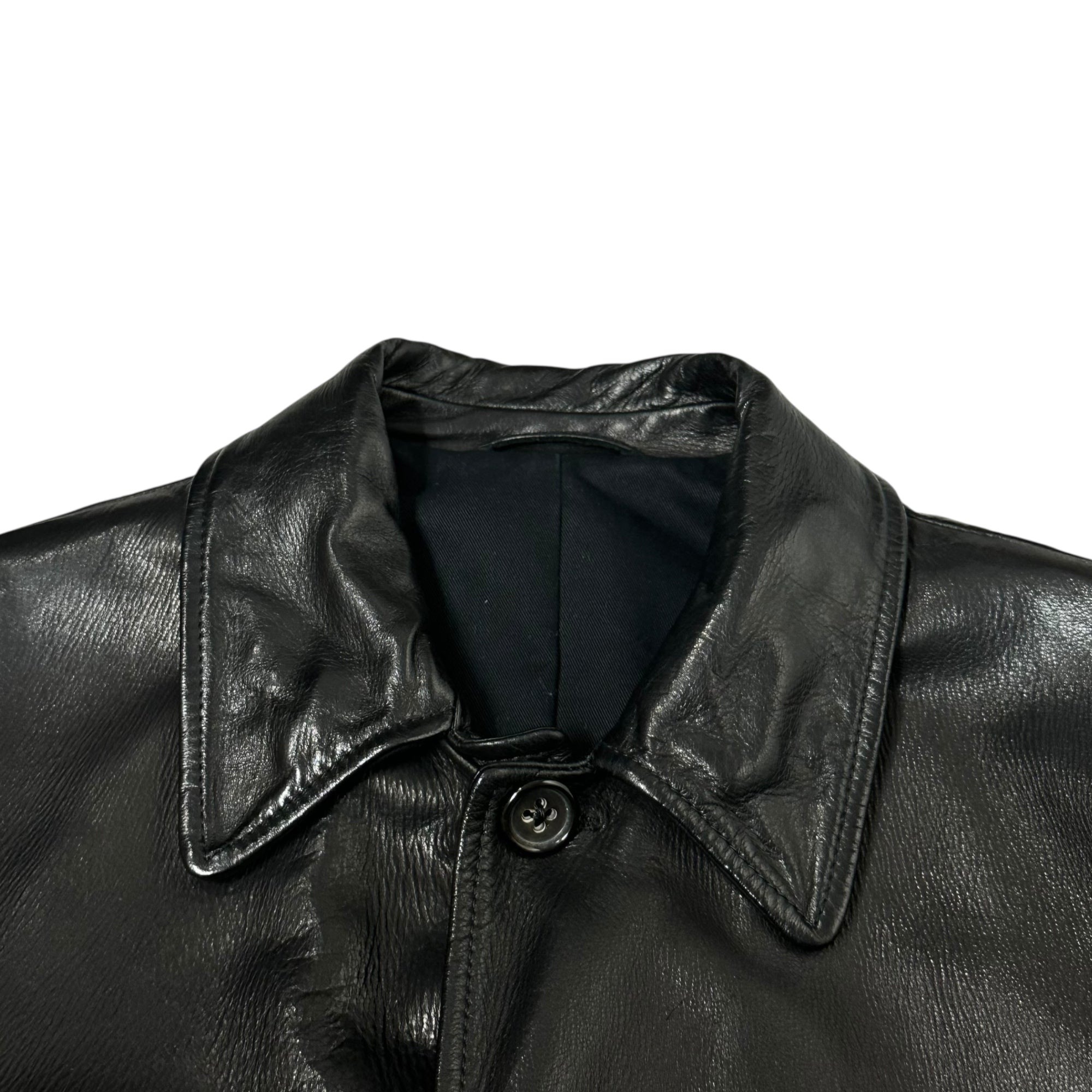 JIL SANDER(ジルサンダー) 00's Archive Lamb Leather Jacket 本人期