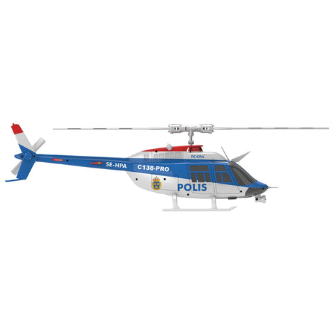 RC ERA C138 Pro Bell 206 - 3D Flybarless Brushless RC Helicopter