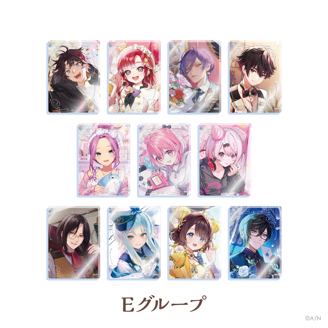 にじさんじ ノスタルジアコレクション2025】アクリルブロック