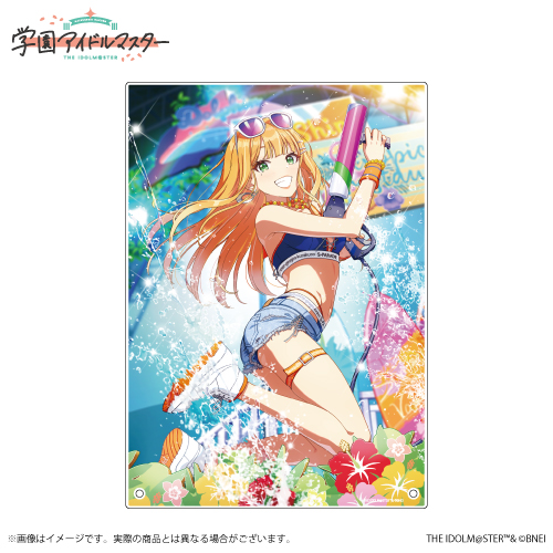 学園アイドルマスター 公式アクリルパネル「キミとセミブルー」紫雲清夏