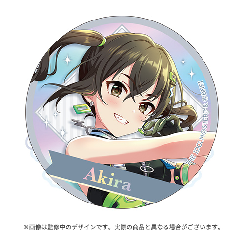 アイドルマスター シンデレラガールズ 公式オーロラ缶バッジ 砂塚