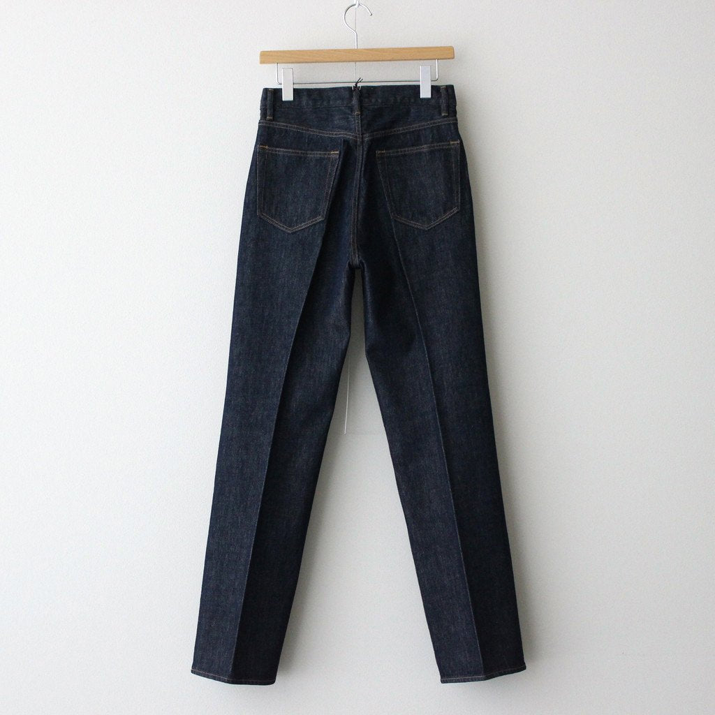 HARD TWIST DENIM 5P PANTS #INDIGO [A00P02DM] _ AURALEE